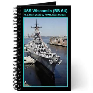 USS Wisconsin (BB 64) Journal for $12.50
