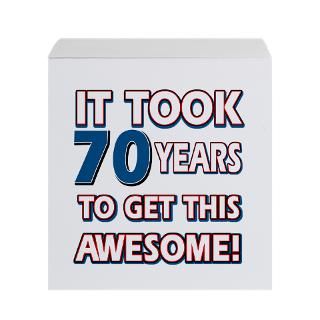 70 Year Old birthday gift ideas Sticky Notes