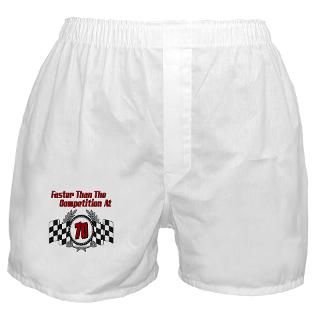 70 Gifts  70 Underwear & Panties  Racing At 70 Boxer Shorts