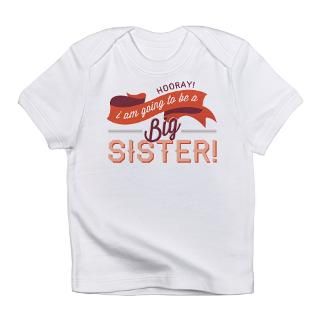Big Sister Gifts  Big Sister T shirts  Wavy Big Sister Banner