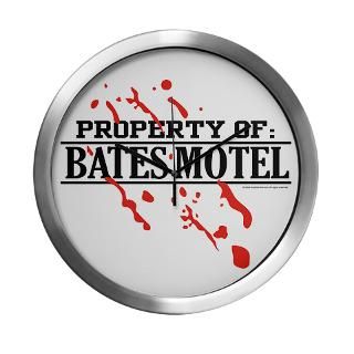 Bates Motel Psycho Modern Wall Clock