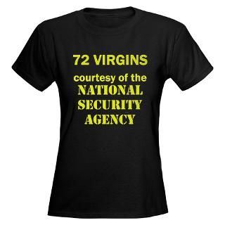 72 Virgins from National Security Agency T Shirt by RoughMen1