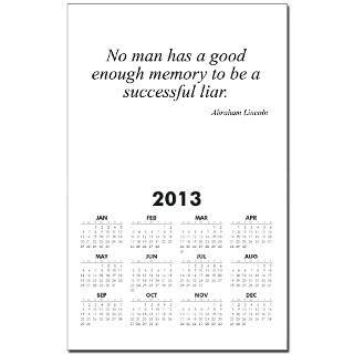 Abraham Lincoln quote 75 Calendar Print for $10.00