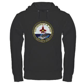  Air Crew Sweatshirts & Hoodies  USS George Bush CVN 77 Hoodie