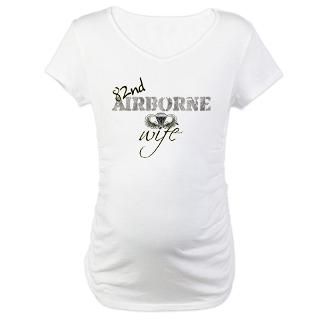 82 Airborne Wife Maternity T Shirt by asoldierslove