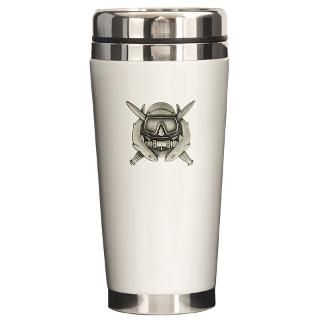 Combat Diver Ceramic Travel Mug