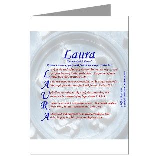 Acrostic Gifts  Acrostic Greeting Cards  Laura Acrostic Greeting