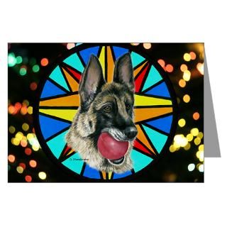 gsd w stained glass design greeting card $ 3 89
