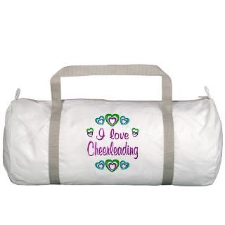Cheerlead Gifts  Cheerlead Bags  I Love Cheerleading Gym Bag
