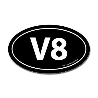 V8 Engine Stickers  Car Bumper Stickers, Decals
