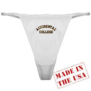 accidental college funny thong $ 13 95
