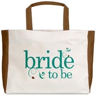 Announcement Gifts  Announcement Bags  Bride To Be Swirls Beach