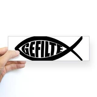Gefilte Fish Stickers  Car Bumper Stickers, Decals