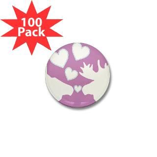 Animals Gifts  Animals Buttons  Moose Love Mini Button (100 pack)