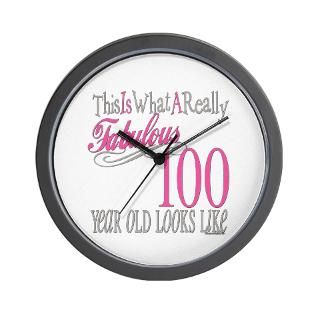 100 Gifts  100 Home Decor  100th Birthday Gift Wall Clock