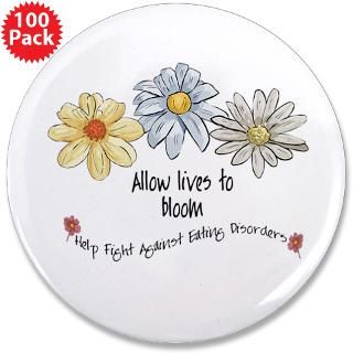  Awareness Buttons  Allow Lives to Bloom 3.5 Button (100 pack