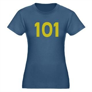 Vault 101 Organic Womens Fitted T Shirt (dark