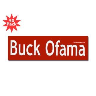 buck ofama bumper sticker 50 pk $ 119 99