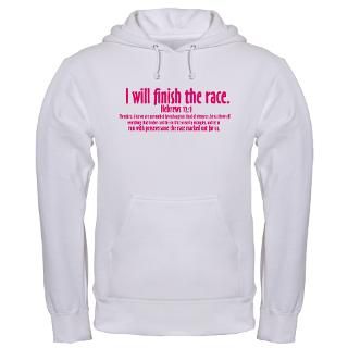 Will Finish the Race Hebrews 121 Hoodie