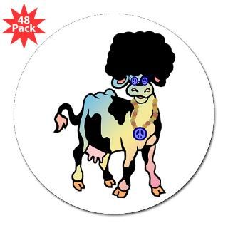 Tiedye Afro Cow  Maiden Voyage Creations