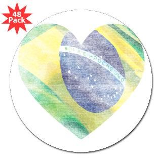 Brazil Flag Heart : Brazil Shirts and Gifts   Brasil Soccer Apparel