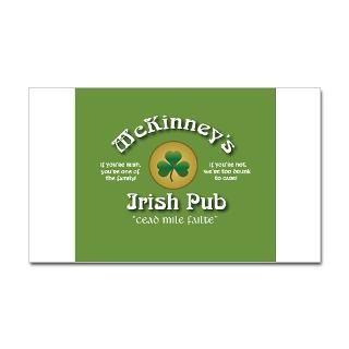 McKinneys Irish Pub Rectangle Magnet (100 pack)