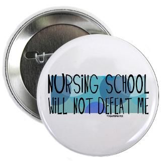 Nursing School Will Not Defeat Me  StudioGumbo   Funny T Shirts and