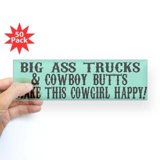 Cowgirl Stickers  Car Bumper Stickers, Decals