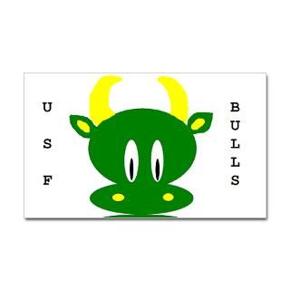 USF Bulls Rectangle Sticker