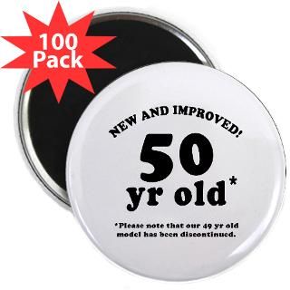 50th birthday gag 2 25 magnet 100 pack $ 139 99