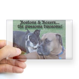 Boxer Dog Stickers  Car Bumper Stickers, Decals