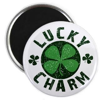 Lucky Charm Green Clover Irish T shirts Gifts : Shamrockz   Funny