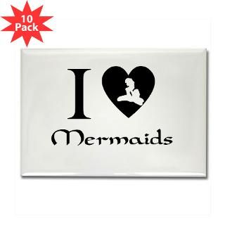 love mermaids rectangle magnet 100 pack $ 147 99