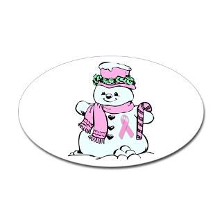 Breast Cancer Christmas Gifts. Snowman with the pi : InkTees  Urban