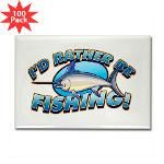 rather be fishing rectangle magnet 100 pack $ 147 49