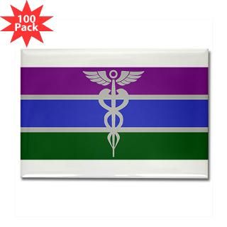medical nurse doctor caduceus flag rectangle magne $ 148 99