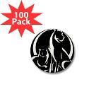 cat and dog Mini Button (100 pack)