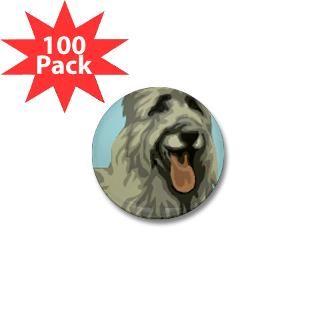 Irish Wolfhound Mini Button (100 pack)