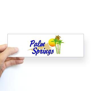 Palm Springs Rectangle Magnet (10 pack)