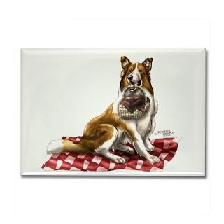 49 collie rescue rectangle magnet 100 pack $ 155 99 collie picnic