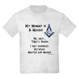 My Mommy is a Mason Kids Light T Shirt