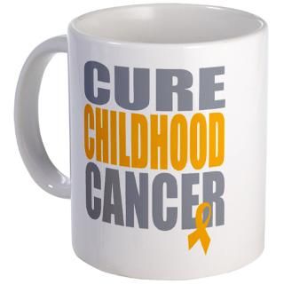 Cure Childhood Cancer Mugs  Buy Cure Childhood Cancer Coffee Mugs