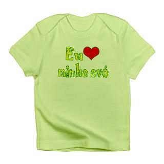 Amo Gifts > Amo T shirts > I Love Grandma (Port/Brasil) Infant T