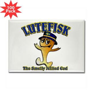 lutefisk the dried codfish rectangle magnet 100 p $ 168 99