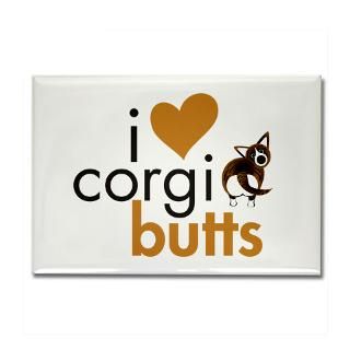 Heart Corgi Butts   Brindle Cardigan  Corgi Butts