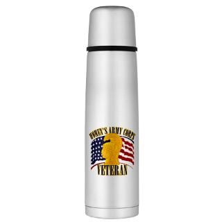Army Girl Gifts > Army Girl Drinkware > WAC Veteran Large Thermos