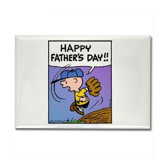 Happy Fathers Day Rectangle Magnet