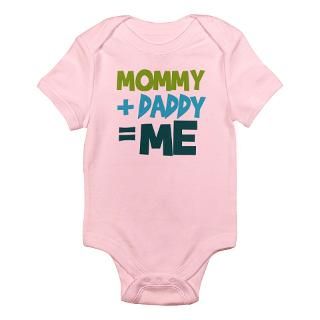 Mommy + Daddy  Me Body Suit by LilSquirtTees