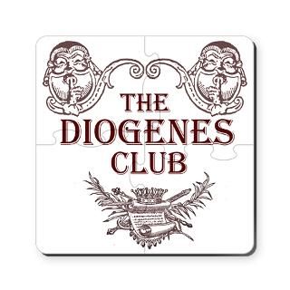The Diogenes Club Puzzle Coasters (set of 4)