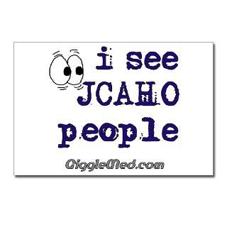 JCAHO People Rectangle Magnet (100 pack)